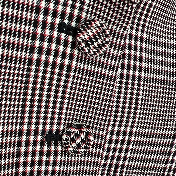 White House Black Market ⭐️ Women's Brown Plaid Blazer - Picture 3 of 12